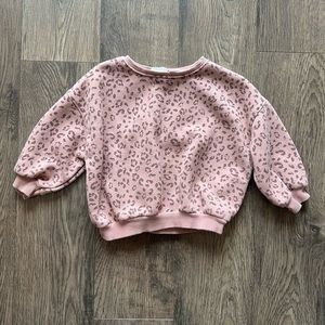 Zara Leopard Sweatshirt